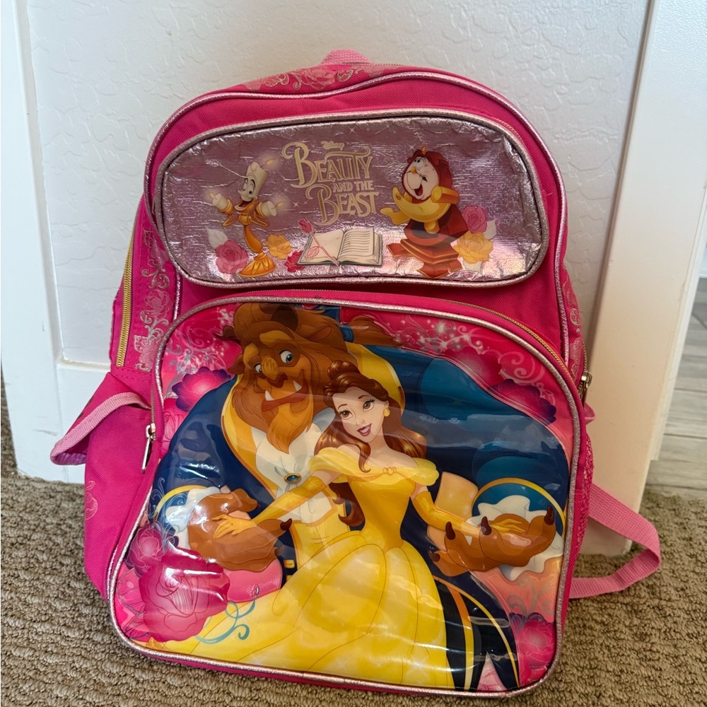 Beauty and the Beast inspired backpack